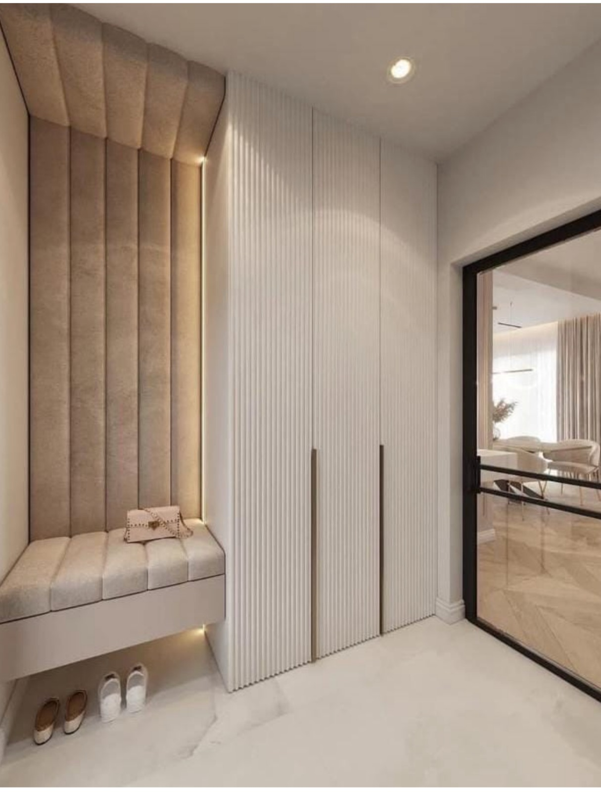 Entrée avec vestiaire